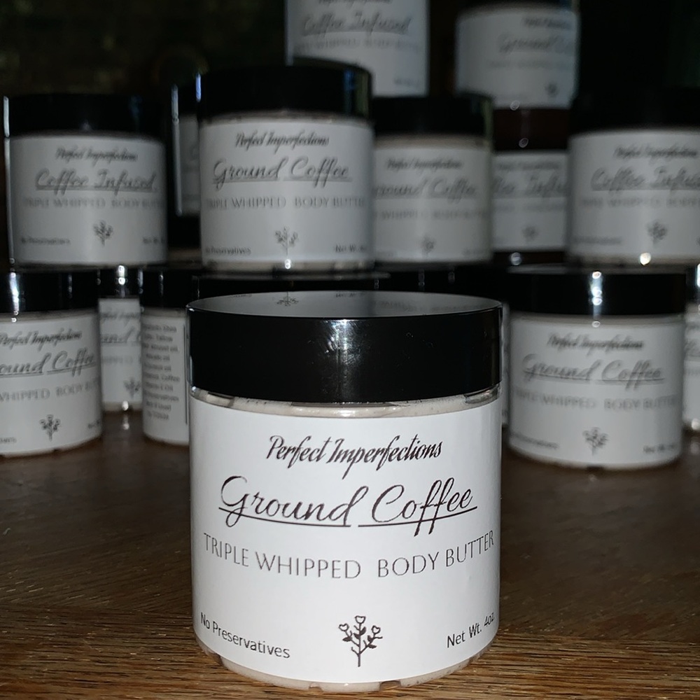 Creamy Tallow Coffee infused Triple Whipped Body Butter Handmade Small Batches - Picture 6 of 13